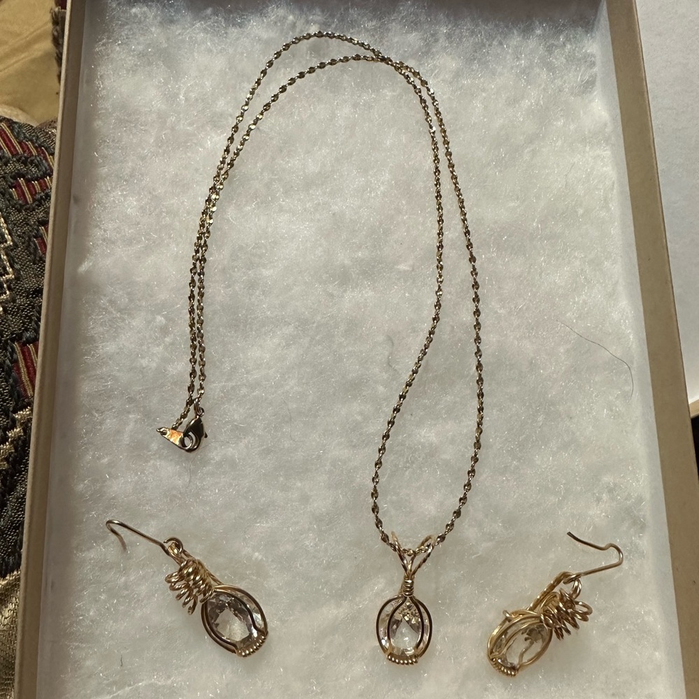 Ronaldo Necklace & Earrings